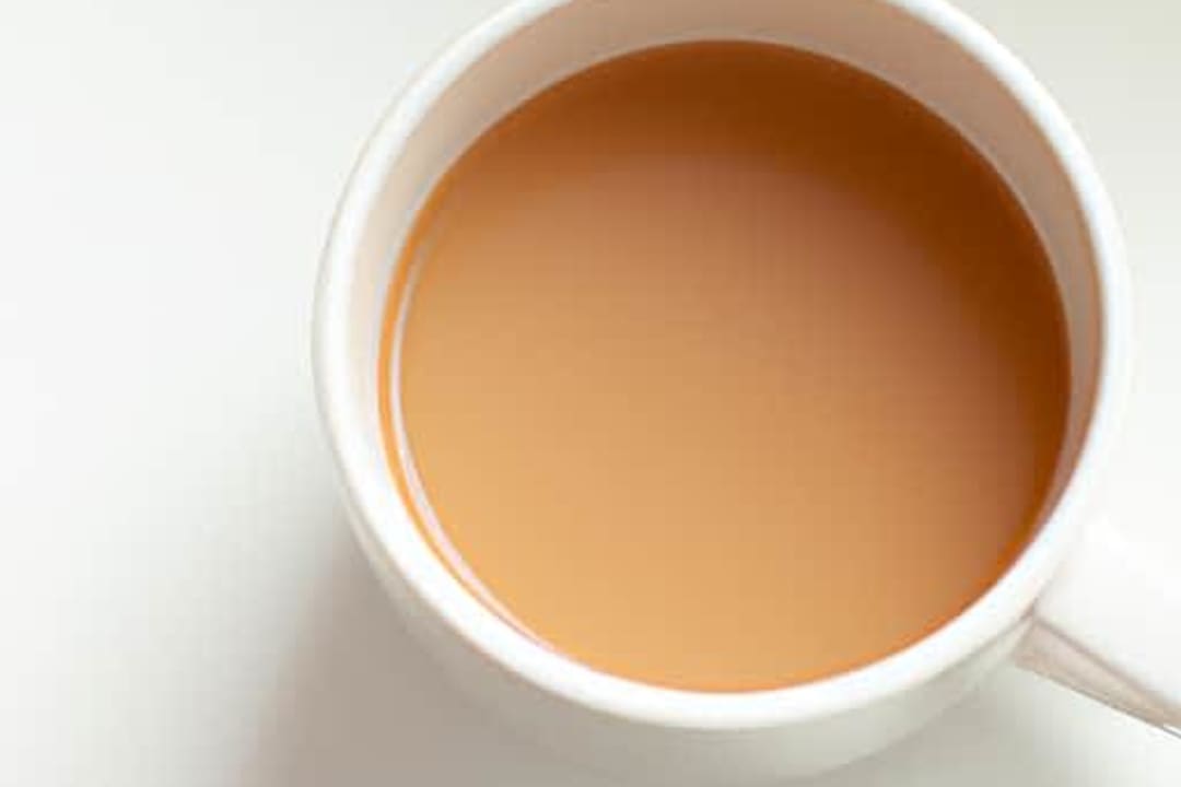 Tea with Low Fat Milk without Sugar